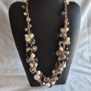 Elegant Multi-Color Beaded Necklace
